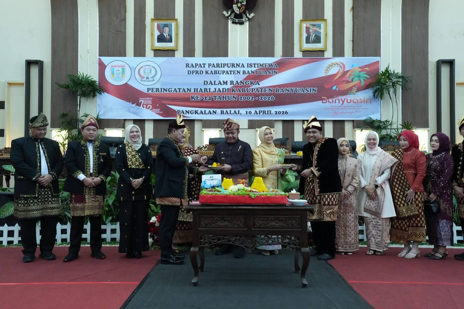 Usia Ke-24, Angka Kemiskinan Kabupaten Banyuasin Turun Drastis Dan Produksi Padi Luar Biasa