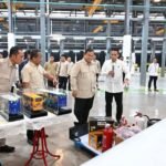 Presiden Prabowo Subianto Resmikan Pabrik Perakitan Kendaraan Komersial Listrik