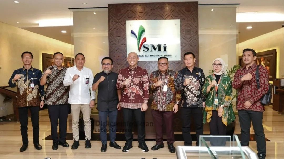 Wali Kota Lubuklinggau H. Rachmat Hidayat Audiensi Dengan  Direktur PT SMI