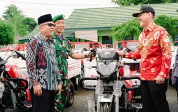 Pemkab Musi Rawas Serahkan Bantuan Kendaraan Roda Tiga Untuk kepada Koperasi Desa Merah Putih