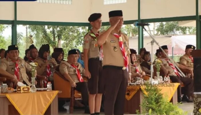 Wakil Wali Kota H. Rustam Effendi Buka Jambore Cabang Gerakan Pramuka Kota Lubuk Linggau